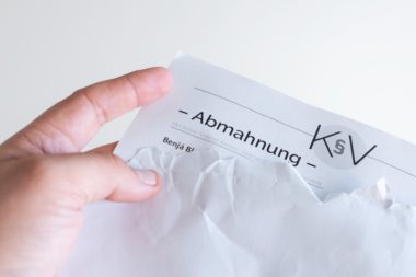 Abmahnung